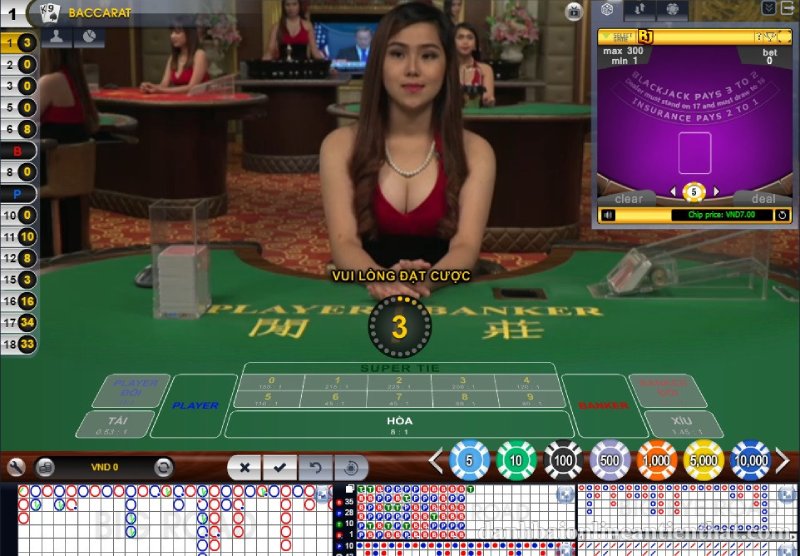 Hướng dẫn chơi game bài Baccarat M88 dễ hiểu 