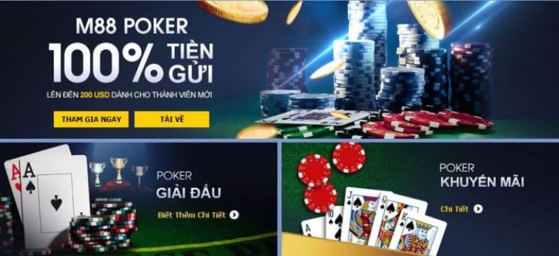 Giới thiệu khái quát về Poker M88